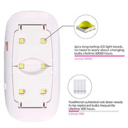 LED Nail Paint Dryer With USB | Nail Polish Dryer