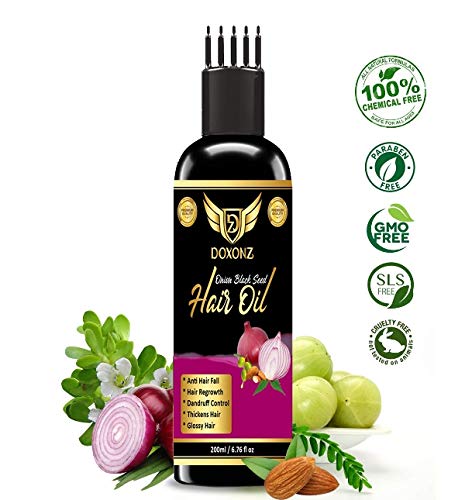 Skin Science Onion Oil - Black Seed Onion Hair Growth Oil