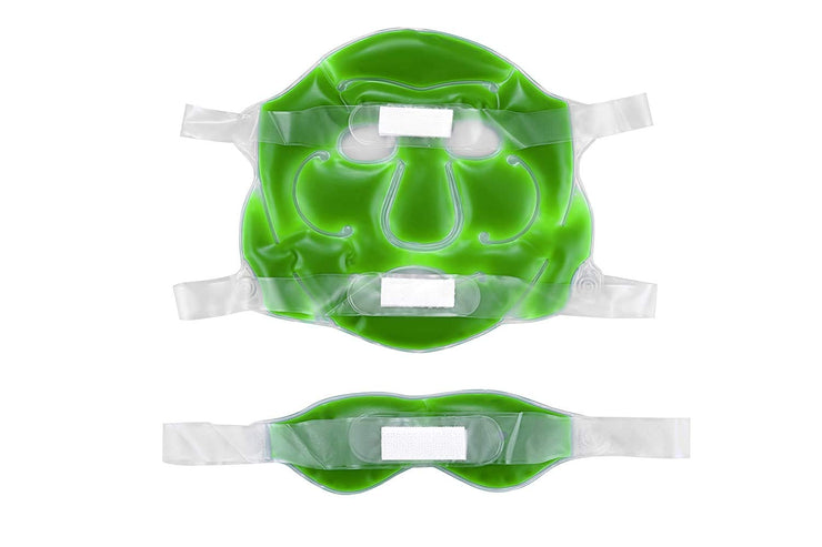 Aloe Vera Cool face mask & Eye Mask with Cooling Gel Suitable for all Skin