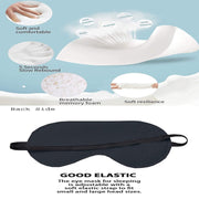 Cooling Gel Relaxing Eye Mask and Memory Foam Pillow