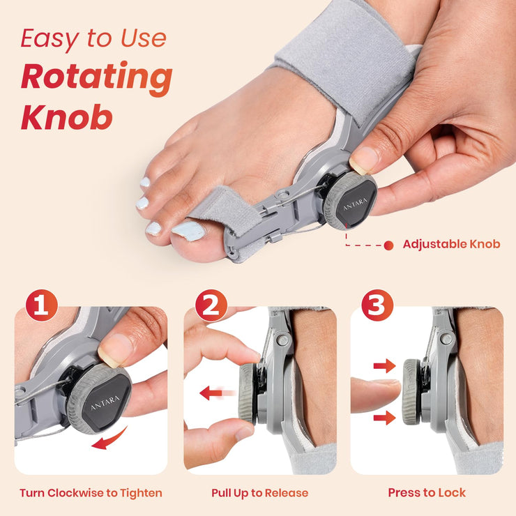 Adjustable Toe Straightener for Men & Women