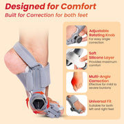 Adjustable Toe Straightener for Men & Women